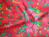 rayon printed fabric