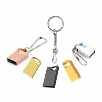 Mini metal USB flash drive custom logo pen drive wholesale USB stick From China