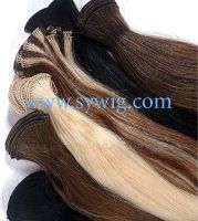 sell hand tied hair weft