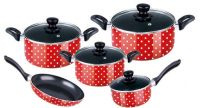 Aluminum Nonstick 9 Pcs Cookware Set