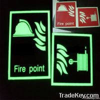 luminescent safety  signs /exit sign, glowing sign, Luminous sign