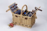 Cheap Wicker Picnic Basket For Camping