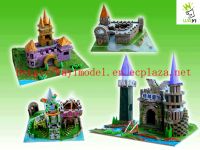 DIY Construction Castle Model Kits
