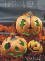 Terracotta Pumpkin Lantern