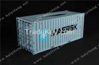 Tissue box  napkin box like shipping container model /Company gift