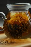 Hand made blooming tea