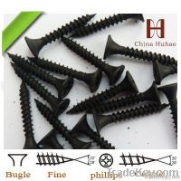 drywall profile, black drywall screw, fine thread