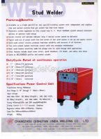 Drawn Arc stud welder RSN-6000 From China