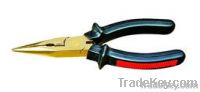 Copper alloy long nose pliers, handware hand tools