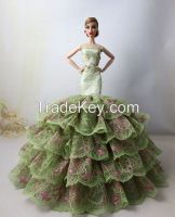 Barbie doll wedding dress clothes