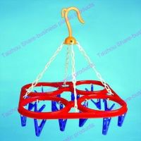 plastic cloth hanger and plastic cloth peg
