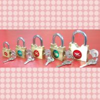 Side-Open Brass Padlock