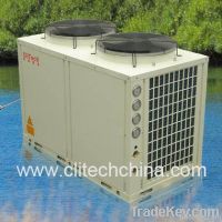 Air to water EVI heat pump for low temperature