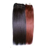 100% human hair weaving/weft machine made