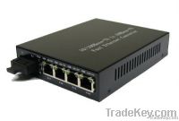 4E ethernet fiber optical media converter