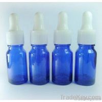 Cobalt Blue Glass Essential Oil Bottle With Dropper