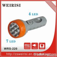 Rechargeable LED flashlight