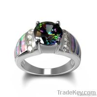 Fashion Silver Ring/Opal