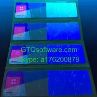 GTQsoftware Win 10 Pro COA Sticker