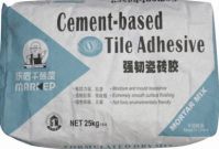 Tile adhesive