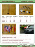 magnetic car flagpoles