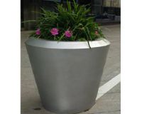 Fiberglass garden pot