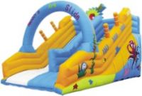 Inflatable slide