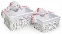 All Willow Baskets Including Laundry Baket
