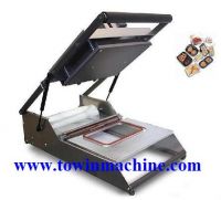 cup tray sealing machine tray sealer muanl tray sealing machine