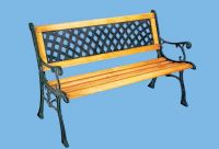 Lattice Garden Bench