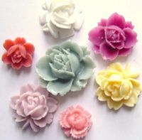 Resin Flower/lucite Flower/plastic Rose