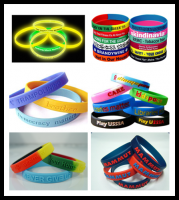 Custom silicone personalized wirstbands with cheap price