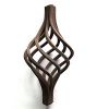 wrought iron basket