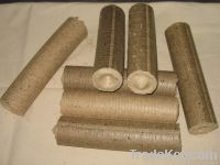 Wood fuel briquettes with high quality!