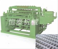 Terrestrial heating row welded wire mesh panel machine