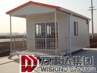 75mm eps sandwich panel building prefabricated light steel frame house