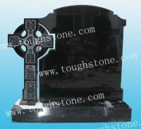 Granite Tombstones with Cross Design