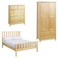 pine bed
