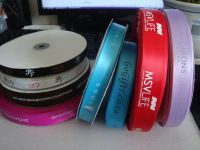 2017 Custom Printing Satin Ribbon With