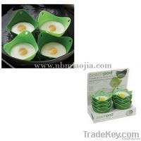 Silicone egg poacher