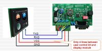 8'' Intelligent UART LCD