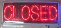OPEN/CLOSED  LED Sign