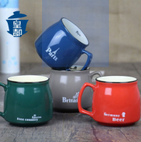 Stoneware mug, glaze beer cup, coffee mug, oem