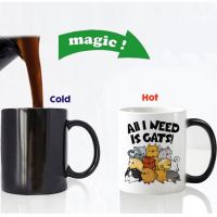 Stoneware magic mug , magic tea cup, color changing mug