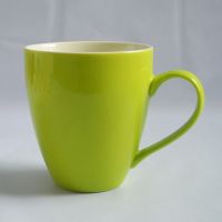 Stoneware mug, taza de cafe with custom logo