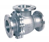 flanged three-way ball valve