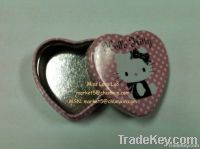 heart shape tin box