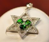 925 Silver Pendant with Diopside (Ltd2012)