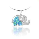 925 Sterling Silver Pendent with Opal (LOP1063)