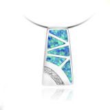 925 Sterling Silver Pendent with Opal (LOP1006)